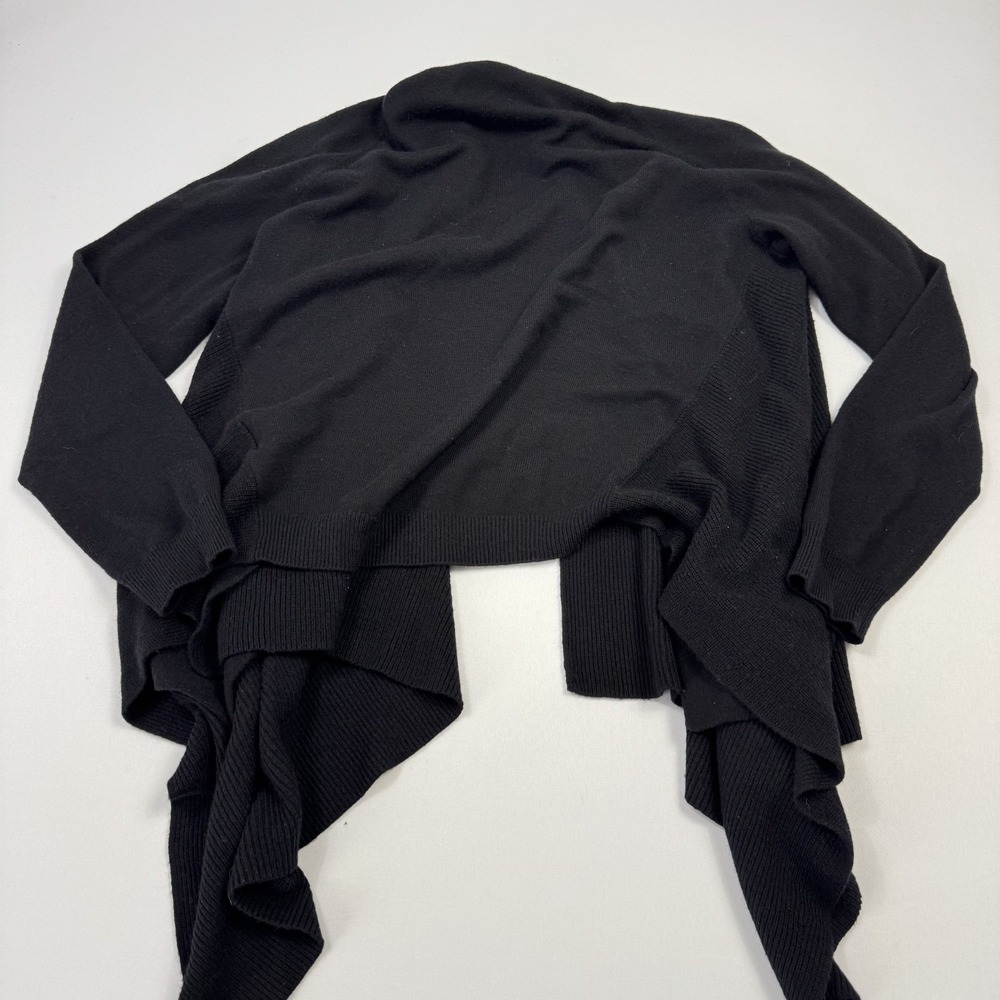 Vince. Cardigan Sweater Cashmere‎ Acrylic Blend Long Sleeve Black Women's Large - Picture 8 of 8